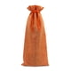 thumbnail image 1 of sweethay Bolsa de almacenamiento de vino con cordón, organizador portátil de regalos de champán para fiestas, bolsa de lino para Hotel, Almacenamiento y organización del hogar Naranja, 1 of 6