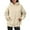 Beige, variant on Everyday Wear Women's Casual Hoodie Basic Pullover Sweatshirt for All Season Comfort and Easy Everyday Gray XS