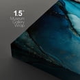 thumbnail image 4 of wall26 Canvas Print Wall Art Set Gold Blue Pastel Swirl Wave Landscape Abstract Shapes Illustrations Modern Art Decorative Boho Colorful for Living Room, Bedroom, Office - 24"x36"x3 Panels, 4 of 5