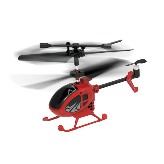 SYMA S100 Red Mini RC Helicopter with Gyro Stabilizer, Altitude Hold, 3.5 Channel, 5-7 Min Flight Time, Remote Control