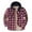 Red, variant on Meichang Flannel Shirts for Men Plus Size Plaid Hoodies Fall Button Down Shirt Jacket Modern Fit Long Sleeve Lightweight Jacket