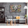 thumbnail image 2 of Banksy Canvas Wall Art Woman Window Edge Street Graffiti Large Canvas Prints for Living Room Bedroom Home Decorations Modern Stretched Framed Artwork 16x12 inch / 40x30 cm, 2 of 6