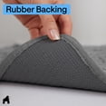 thumbnail image 5 of GORILLA GRIP Ultra Absorbent Grippy Doormat for Muddy Dog Paws, 30x20 Machine Washable Soakstopper Rugs Cleaner Floors, Bed Mat for Dirty Dogs, Indoor Entrance Door Rug Pet Bed Mats Paw Gray, 5 of 10