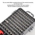 thumbnail image 1 of JUEGO DE DEMORNILADORES Multifuncionales 115 en 1 Para Kit de Herramientas Manuales de extraccioónico de reparación de teléfonos y relocejes, 1 of 7