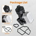 thumbnail image 3 of Engine Oil Filter Housing & Oil Cooler for VW Passat  2009-2014 03L115389H, 3 of 15