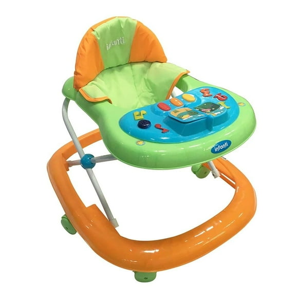 Andadera Infanti Musical Anaranjada