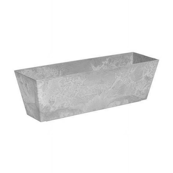 Root & Vessel Ella Flower Box, Gray, 21.5"