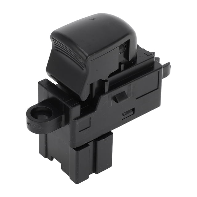 Interruptor de ventana eléctrica Unique Bargains para Nissan Tiida 2011-2014 Interruptor de control de ventana ABS negro lado del pasajero