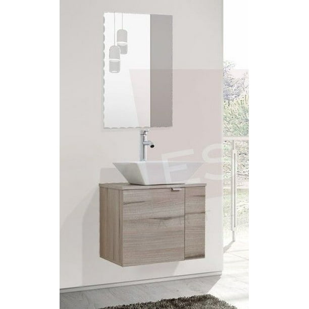Mueble Para Baño Esatto® Dtua Maya Plus Lavabo Llave Desagües y Espejo