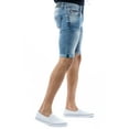 thumbnail image 3 of CULTURA Men's Denim Shorts Fashion Roll Up Slim Fit Modern Stretch Jean Shorts for Men, 3 of 6