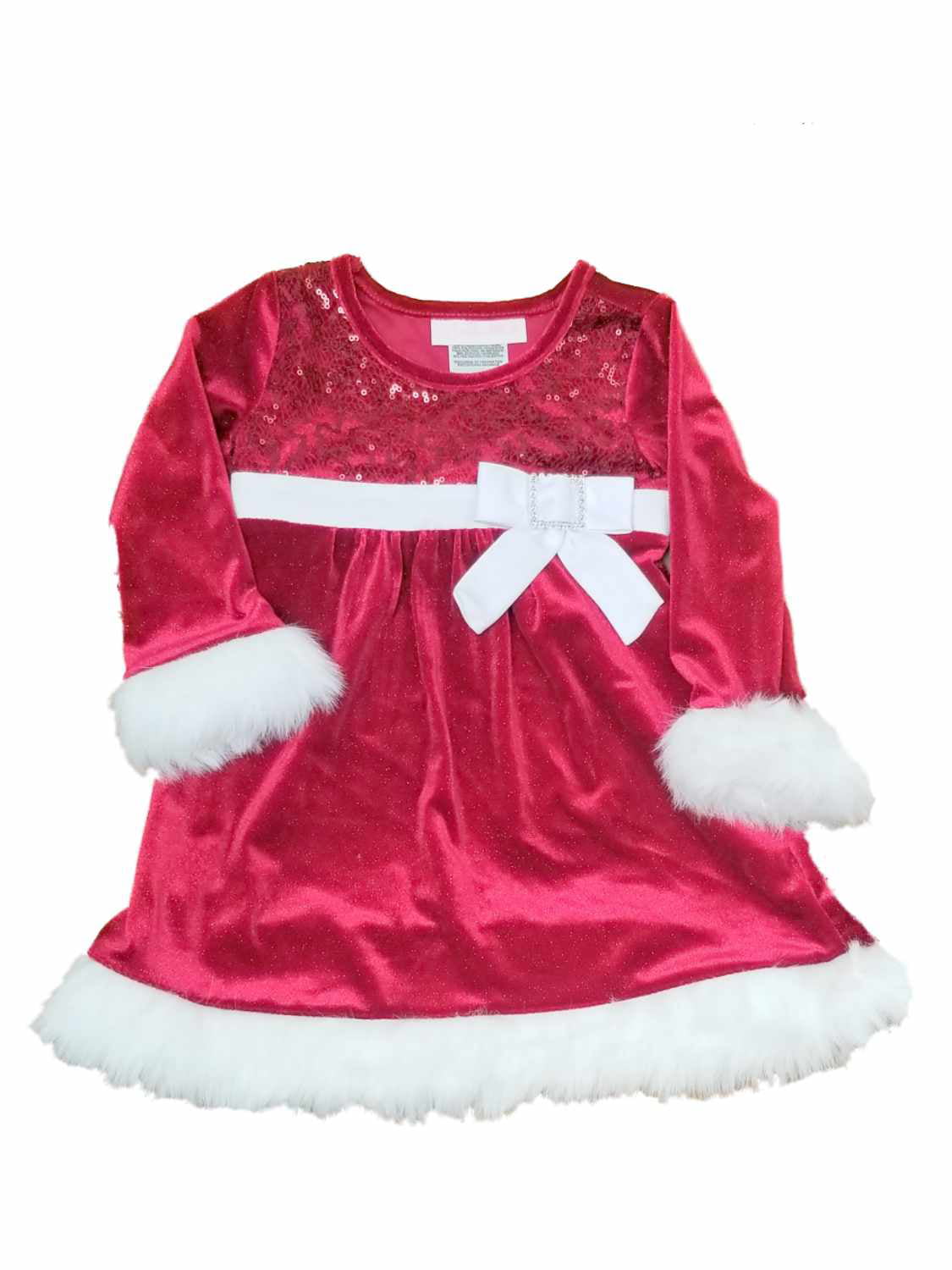 infant santa dress