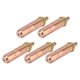 thumbnail image 3 of Puntas de soplete de corte de acetileno Ticfox 5 piezas Boquilla Forma de anillo Accesorios consumibles G01-300 2#, 3 of 14