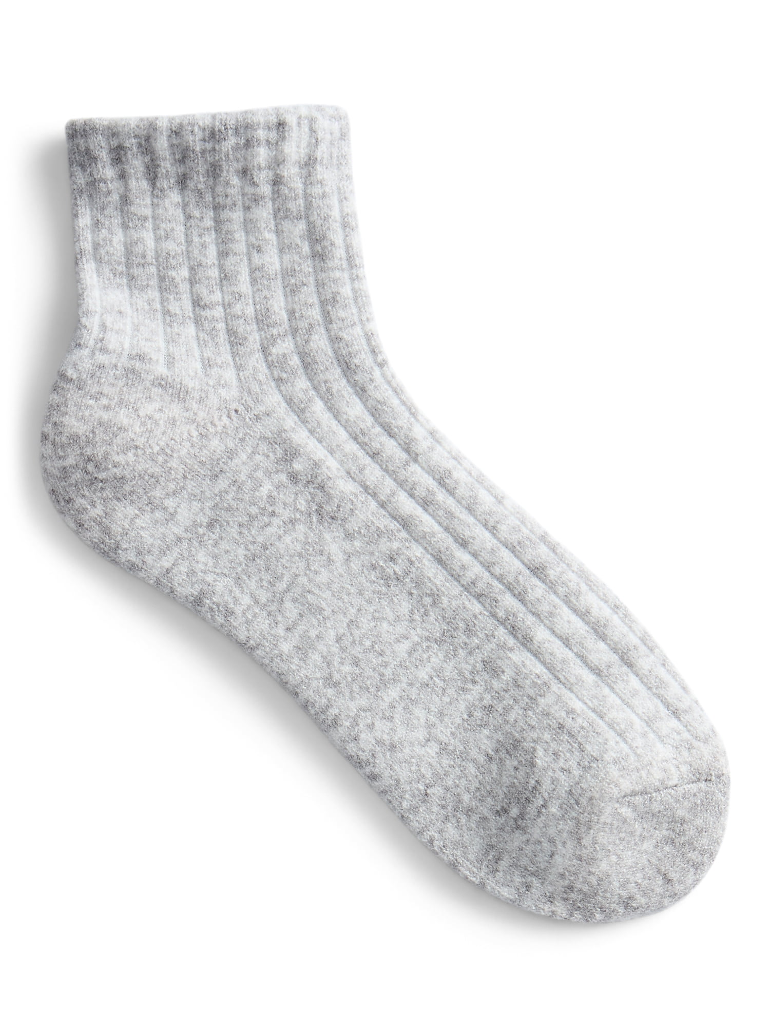 Joyspun Women’s Comfort Cozy Ankle Socks, 3-Pack, Size 4-10