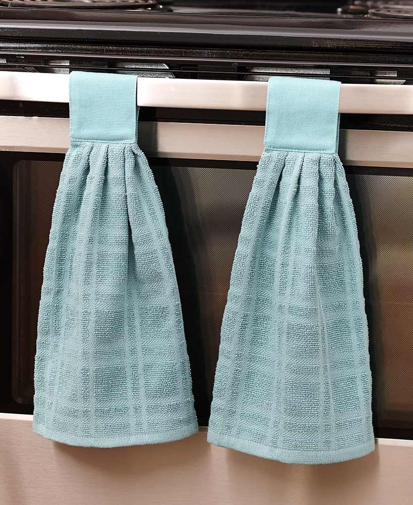Details about   Set of 2 Handmade Hanging Kitchen Towels 