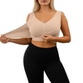 thumbnail image 1 of Wireless Front Closure Seamless Full Coverage supporting Everyday Comfort Plus Size T Shirt Bra for Daily Wear, 1 of 7