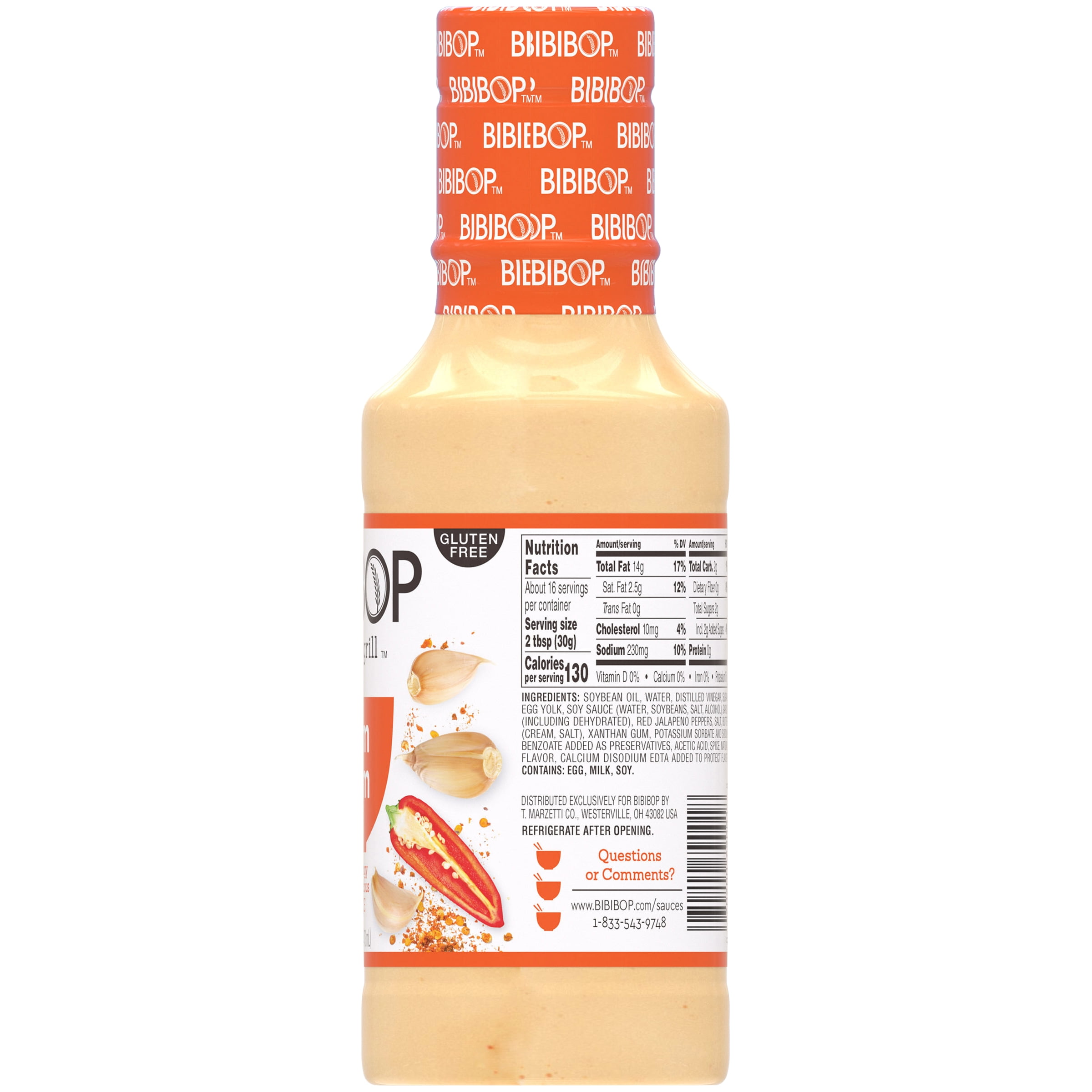 (2 pack) Bibibop Asian Grill Yum Yum Sauce, 16 fl oz Bottle
