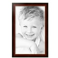 thumbnail image 2 of ArtToFrames 15" x 24" Matte Mahogany with Gold Accent Diploma Picture Frame, 15x24 inch Brown Wood Poster Frame (WOM-5109), 3 Pack, 2 of 6