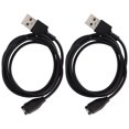 thumbnail image 1 of Cable de carga USB para Garmin Fenix, cable de carga de 2 piezas Compatible con reloj inteligente Cable de carga USB Cable de carga de reloj inteligente Eficiencia maximizada, 1 of 9
