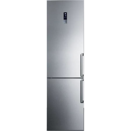 Summit Ffbf191sslhd 13 3 Cu Ft Energy Refrigerator With Bottom Ft Energy Refrigerator With Bottom Freezer Left Hand Door