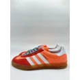 thumbnail image 1 of Adi-das Men's Gazelle Indoor Originals Sizes 9-12 Beam Orange/Blue/Gum |HQ9016|, 1 of 5
