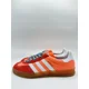 thumbnail image 1 of Adi-das Men's Gazelle Indoor Originals Sizes 9-12 Beam Orange/Blue/Gum |HQ9016|, 1 of 5