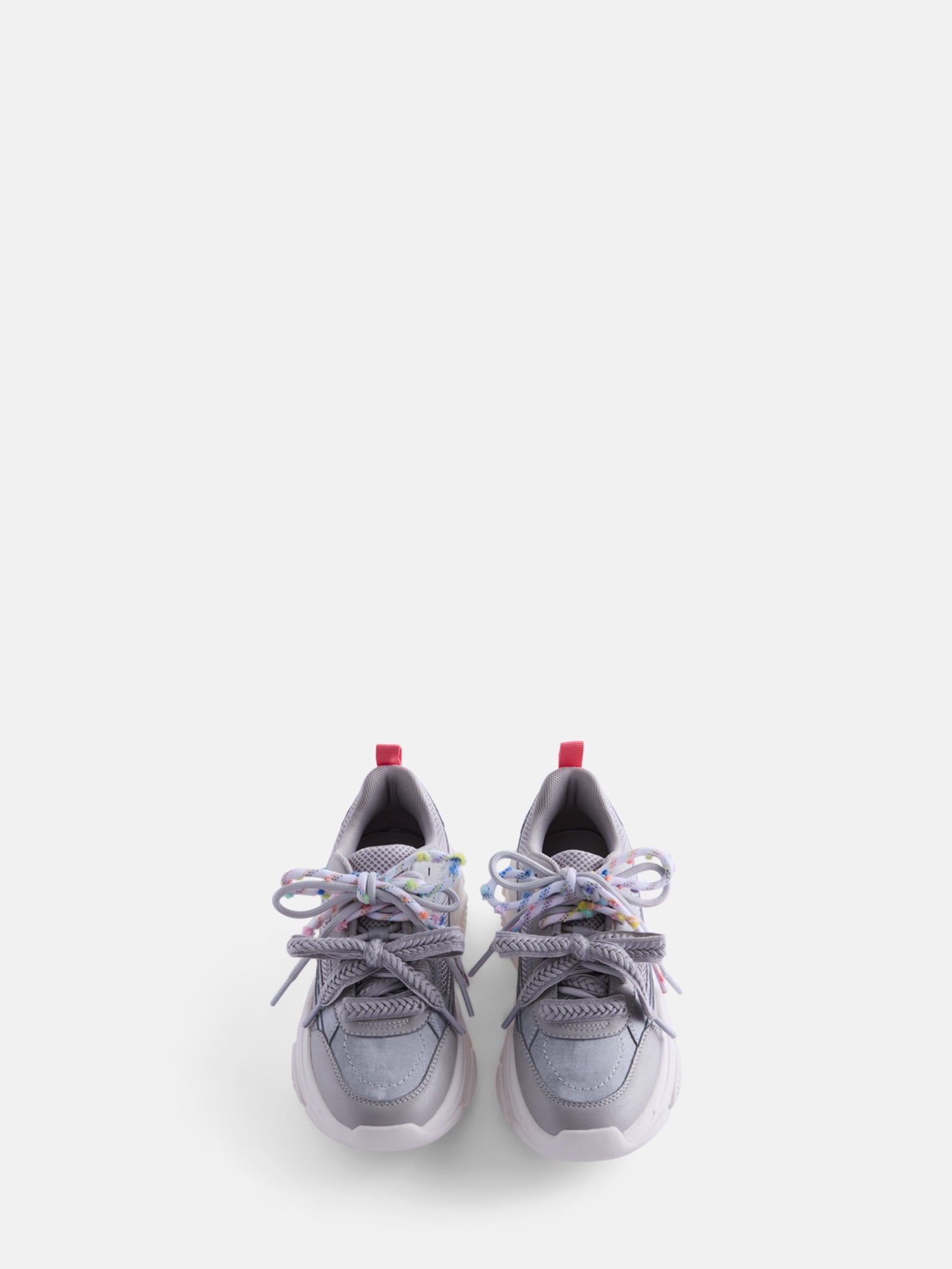 Weekend Academy Girls Double Lace Chunky Sneakers
