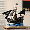 thumbnail image 4 of Creator Pirate Ship Building Set Compatible with Lego for Adults,Christmas Toy Building Blocks for Boys 8-14 Years 919 pcs, 4 of 7