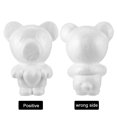thumbnail image 2 of 1Pc Bear Shape Modelling Bear Mold Wedding Party Decor Bear Model DIY Foam Craft, 2 of 8