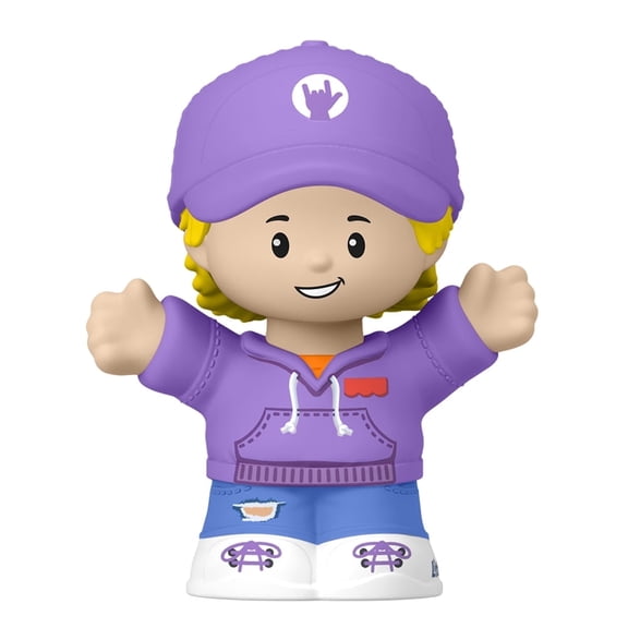 Replacement Part for Fisher-Price Little People Toddler Dollhouse Playground Figure Playset - HXH06 - Young Boy with Blonde hair wearing a baseball hat