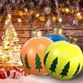 thumbnail image 4 of Outdoor Christmas Inflatable Decorated Ball Made of PVC,23.6 Inch Giant Merry Christmas Inflatable Balloon with Pump Outdoor Decorations Holiday Inflatables Balls Decoration (D orange), 4 of 17