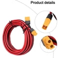 thumbnail image 3 of 100cm 12Awg Sae To Xt60- Female Connector Extension Cable Sae Connector for Rv Boat Battery Solar Panel Portable Power Station 3.05M, 3 of 8
