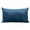 Navy, variant on Bazyli Transitional Blue Rectangle Throw Pillow
