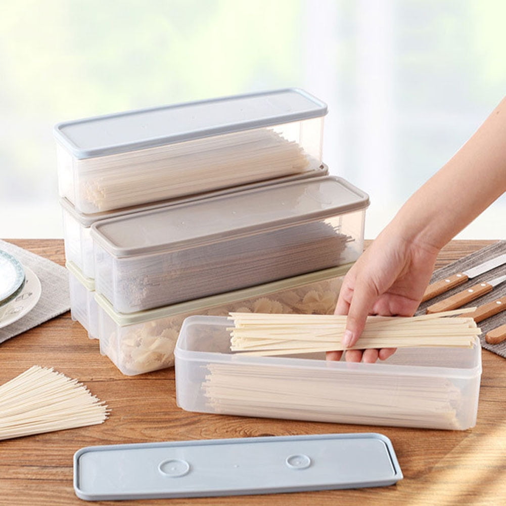 leaveforme Food Storage Containers with Lids，Plastic Spaghetti