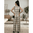 thumbnail image 3 of Conjunto 2 Piezas Elegante, Chaleco Sin Mangas y Pantalón Recto, Estilo Moderno Look Sofisticado y Versátil para Mujer, 3 of 5