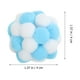 thumbnail image 3 of KAKOWELY 3 pelotas de juguete para gatos con cascabeles interiores, juguetes interactivos peludos para gatos, pelotas de colores, 3 of 5