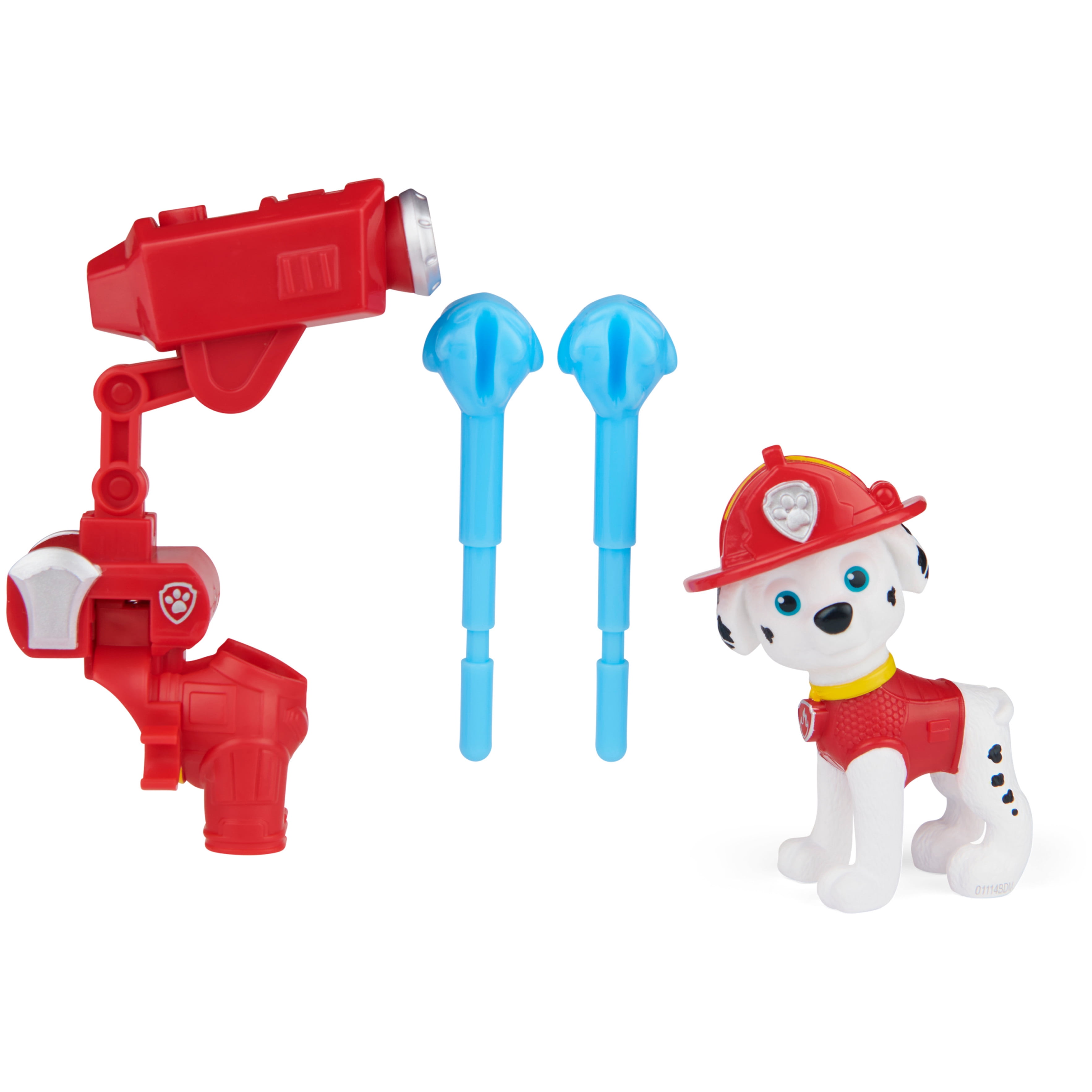 PAW Patrol, Marshall Action Figure with Clip-on Backpack & Projectiles