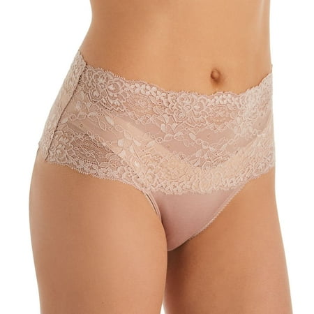

Women s Calida 21431 Sensual Secrets Lace High Waist Brief Panty (Almondine XS)