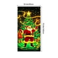 thumbnail image 2 of Fluorescent Christmas Door Cover for Front Doors,Multiple Neon Santa Lights Doors Banners,Glow in the Dark Christmas Door Cover for Outdoor Indoor Holiday Decoration, 2 of 7