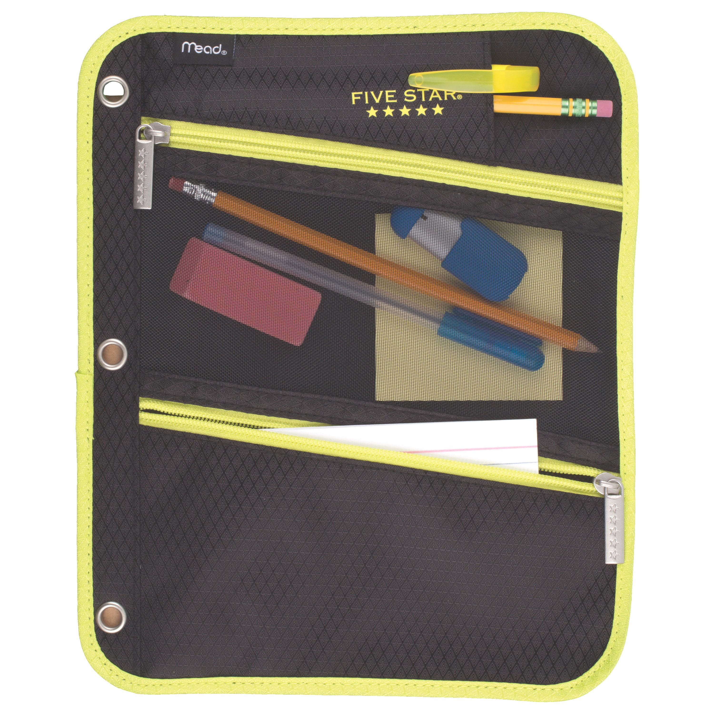 Five Star® Zipper Pencil Pouch - Assorted, 1 ct - Foods Co.