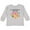 Athletic Heather, variant on My Aunt and Uncle Love Me with Cute Kitten and Flowers Boys or Girls Long Sleeve Toddler T-Shirt
