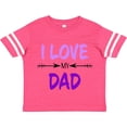 thumbnail image 3 of Inktastic I Love My Dad Fathers Day Boys or Girls Toddler T-Shirt, 3 of 5