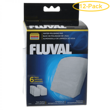 Fluval Fine Water Polishing Pad For Models 304, 305, 306, 404, 405 & 406 - Pack of (Fluval 406 Best Price)