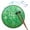 Bean green_Free Size, variant on YOHAVEN 6-Inch 11 Tone Hand Drum Musical Instrument, Portable Percussion Drum with Unique Rhythms for Home Music Performance Band Practice Party Entertainment Fun