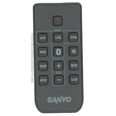 Buy SANYO Sound Bar System Remote Control at Ubuy Kuwait