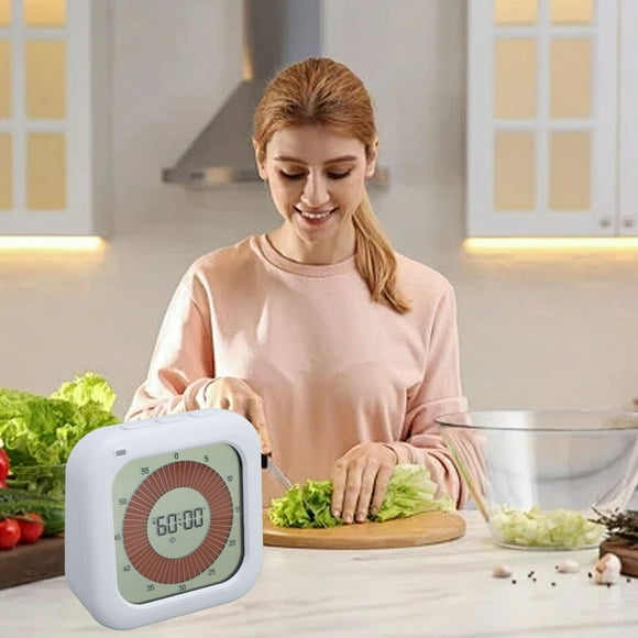 Kitchen Timer, Digital Timer Magnetic Backing Stand for Work