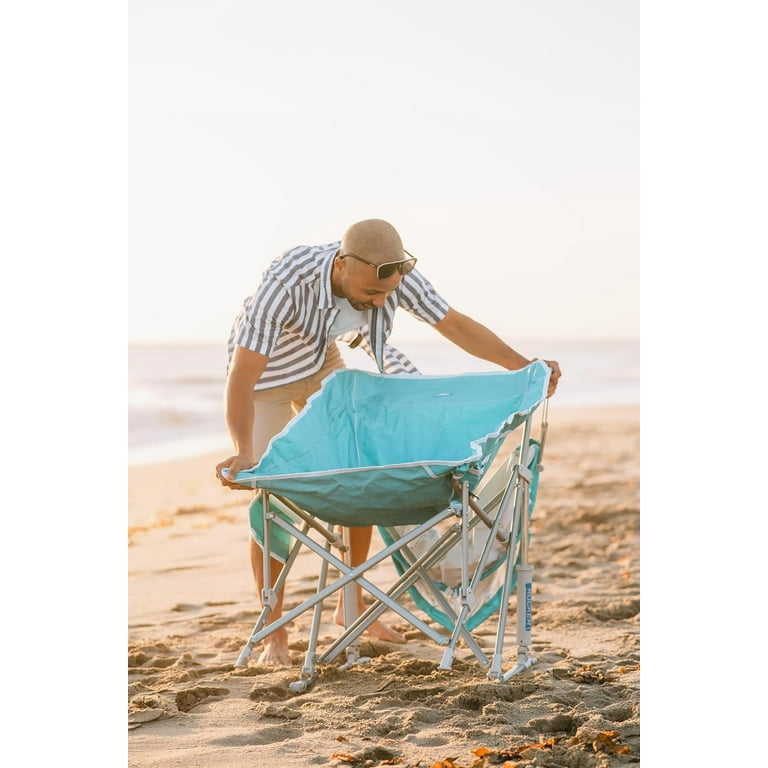 GCI Outdoor Foldable Portable Pod Rocker Camp Chair with GCI Outdoor Foldable Portable Pod Rocker Camp Chair with