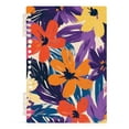 thumbnail image 7 of FORMRS 1-Subject Spiral Notebook 8" x 5" College Ruled 60 Refillable Sheet, 2 Pack, Colorful Painted Flowers Pattern, 7 of 7