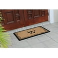 thumbnail image 2 of A1HC First Impression Lori Floral Non Skid 24" X 39" Monogrammed Doormat, 2 of 11