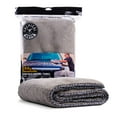 thumbnail image 1 of Toallas de microfibra Chemical Guys Woolly Mammoth, tamaño grande, gris, 1 of 9