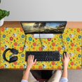 thumbnail image 4 of Long Mouse Pads for Desk,Fairy Princess Flower Pattern Desk Mats on Top Of Desks, Desk Mouse Pad Extra Large with 3mm Non-Slip Base and Stitched Edge for Gaming,Office,Work,Home 47.3"x23.6", 4 of 6